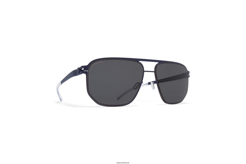 Frame: Indigo/Dark Sand|Lens: Polarized Pro Hi-Con Grey MYKITA PERRY 6H86696 No1