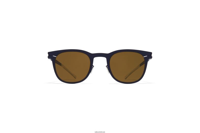 Frame: Indigo|Lens: Raw Brown Solid MYKITA CALLUM 6H86690 No1