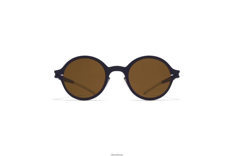 Frame: Indigo|Lens: Raw Brown Solid MYKITA NESTOR 6H866167 No1