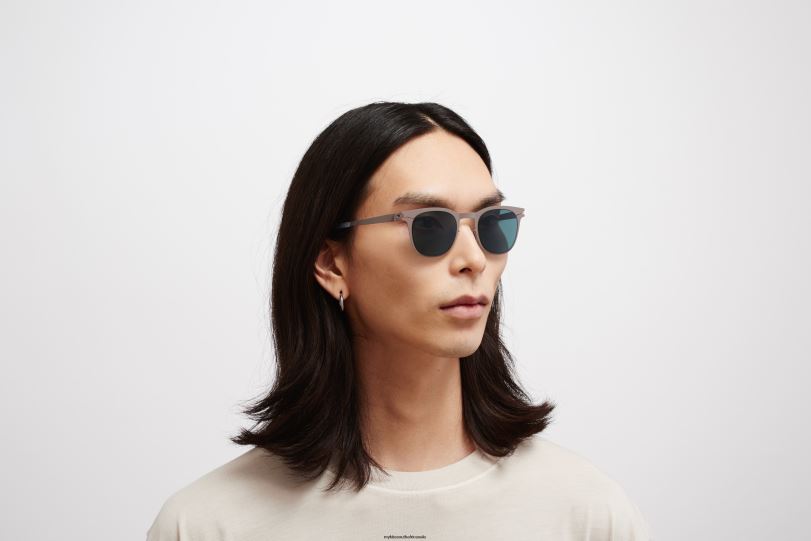 Frame: Mole Grey|Lens: Polarized Pro Ocean Blue MYKITA CALLUM 6H86687 No1