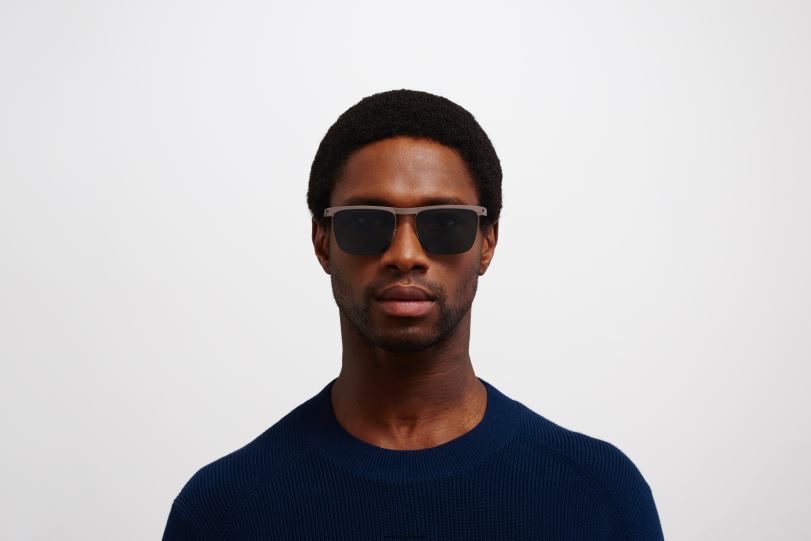 Frame: Mole Grey|Lens: Polarized Pro Ocean Blue MYKITA WILL 6H866101 No1