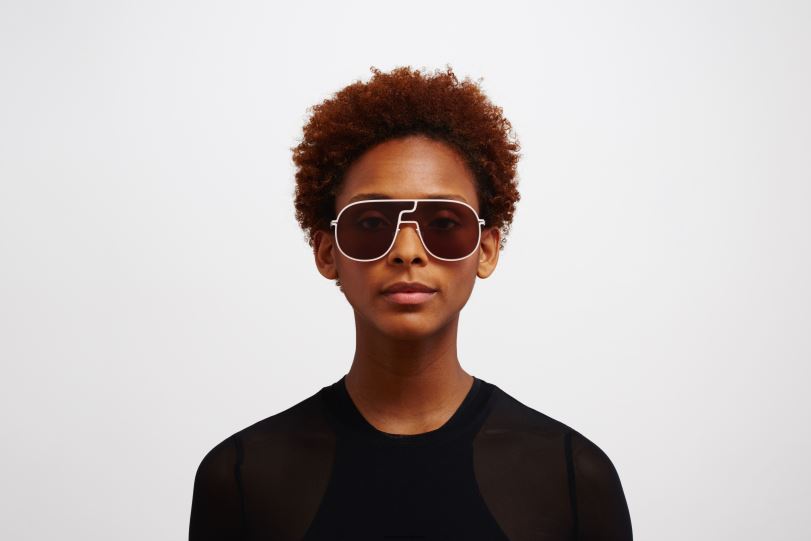 Frame: Aurore|Lens: Rose Wood Brown MYKITA STUDIO12.1 6H86633 Studio