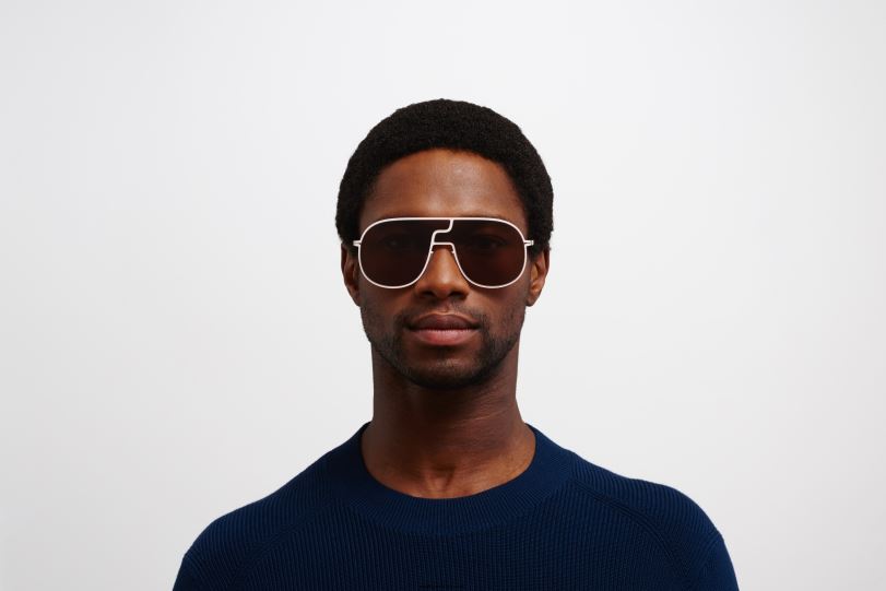 Frame: Aurore|Lens: Rose Wood Brown MYKITA STUDIO12.1 6H86633 Studio