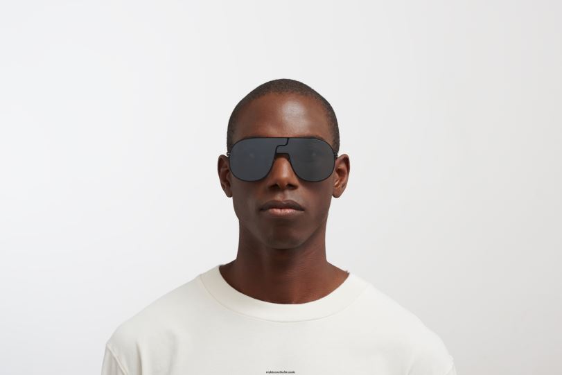 Frame: Jet Black|Lens: Silver Flash MYKITA STUDIO12.1 6H86631 Studio