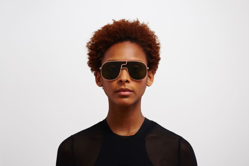 Frame: Pink Clay|Lens: Olive Green MYKITA STUDIO12.1 6H86634 Studio